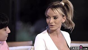 stepmom milf pristine edge pulls an all nighter with her lovely stepson