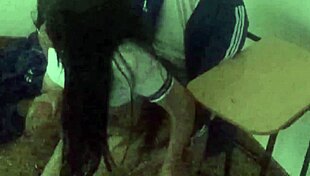 wtf so cute but shes not innocent anymore hot student taking private lessons with her classmate and he fucks her right in the classroom