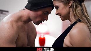 Horny Blonde Wife Use Sex To Motivate Best Player To Her Husbands Football Team