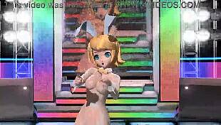 Kagamine Rin Voc Loid In Love Project Diva Nude Mod Full Nude