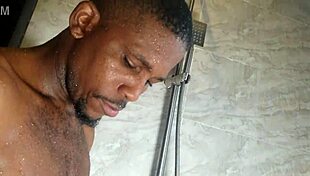 couple hot shower sex quickie