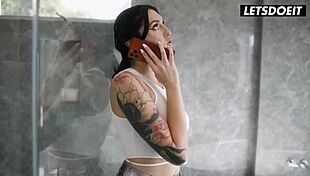 katie kush and charlotte sins have a steamy morning strapon fuck