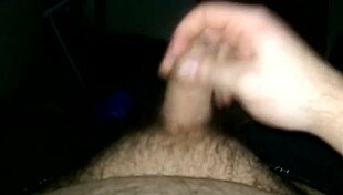 uncut cock masturbation session, cum soon? 💦
