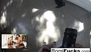 halloween dress up lesbians romi rain & addison get wild!