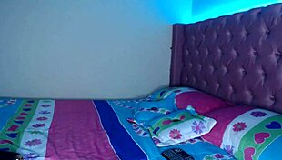 petite teen strips and masturbates