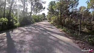 nymphomaniac fit german mature sophie logan wth abs and many tattoos pick up for public fuck