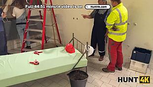 Hunt4K Teen 18+ Enjoys Fun At Her Work Shift.