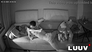 Luuv's First Pussy Licking On Webcam!