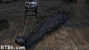 Upside Down Hottie Gets Nipps Clipped During Hardcore Sex