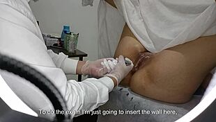 gynecologist can't resist and fucks patient during exam