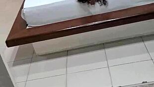 She's cumming and screaming like a bitch getting pounded by a huge dick.