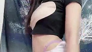 Viet Girl Performs Dancing Routine Part 1