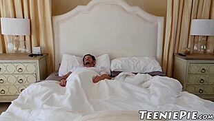 Petite Teen Alyce Anderson Services Huge Cock With Her Tiny Tits!