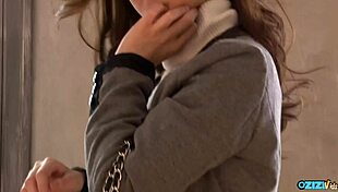 little bondage warmed her up for freaky group sex she needed