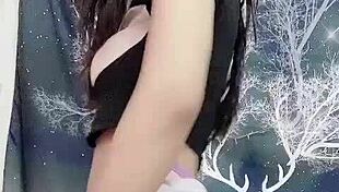 Viet Girl Performs Dancing Routine Part 1