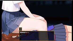 Femuzero Green-Haired Girl Facesits with Domination!