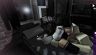 rough sex with a slut in roblox 😈