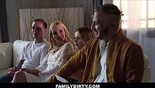 familydirty - the whole family gets invited to a masquerade orgy party - penny barber coco lovelock theodora day aaliyah love jack vegas calvin hardy 😈