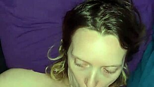 Milf Gets Facial Treatment