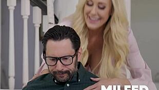 Hot milf step mom enjoys rough orgasm