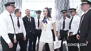 Lustful Babe Worships Big Cock After Extreme Double Pussy And Anal Pounding