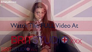 British student giving jerk off instructions in cosplay