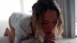 pov with a hot modest blonde, featuring fingering fucking quickie masturbation moaning orgasm squirting