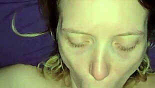 Milf Gets Facial Treatment