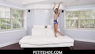 Small 18+ Tits Babe Kyler Quinn Licks Balls Before Hot Pounding!