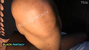 Wet ebony lesbian craves drilling cock for intense pussy licking in vibrating mood