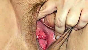 Does her wet pussy crave foot fucking?