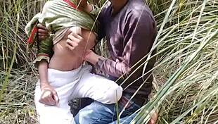 Young Indian Girl Fucked Hard in Forest