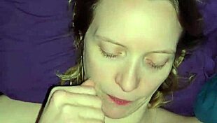 Milf Gets Facial Treatment