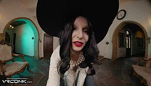 Busty Brunette Lady Dimitrescu Fucks And Masturbates In Resident Evil Village Cosplay Parody Pt 3!