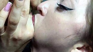 Very SLOPPY DEEP THROAT oral CREAMPIE