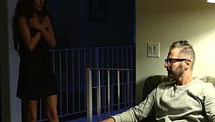 Foster step daughter pleads step dad to not tell step mom- vanna bardot