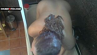 Fat ass soapy teen comes hard in bathtub, wow!