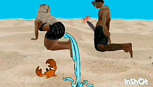 marguerite la beach and funky hide get wet and wild