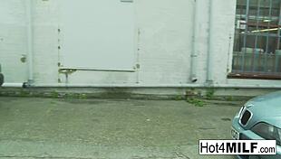 This busty brunette milf takes that cock deep in her pussy! 🔥