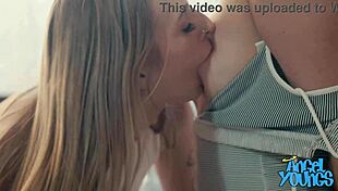 Close Up Pussy Licking and Making Out with Angel Young and Bambi Blue