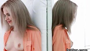 luscious slim girl gets pink slit and small ass hole screwed