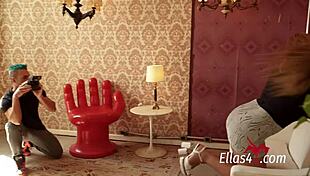 Mature Milf Pornstar Feels Intense Ecstasy During Handjob and Blowjob Session