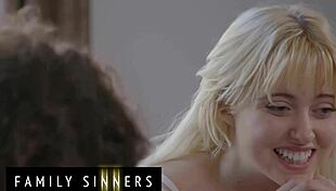 Naughty Step Sister Takes Brother's Virginity And Teaches Him To Fuck!