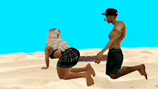 marguerite la beach and funky hide get wet and wild