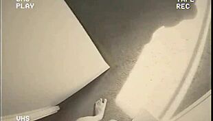 This family sex tape features couple fucking with cum on tits