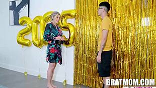 stepmom's new year's glory hole contrasts cory chase and diego perez