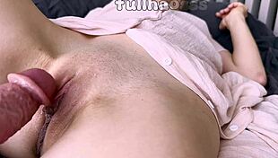 Stepson big dick risky hard fuck stepmom and cum inside pussy