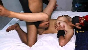 Hot Step-Sister Passionate Sex With Loud Moaning And Cum Inside Her Pussy