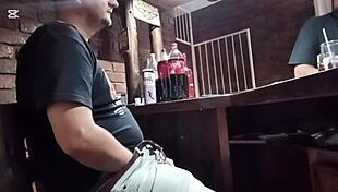 jerking off while my friend fucks his slut 😏