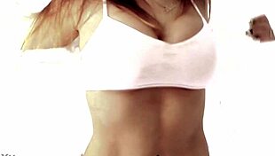 Aida martinez undresses for the peruvian selection in a casual setting